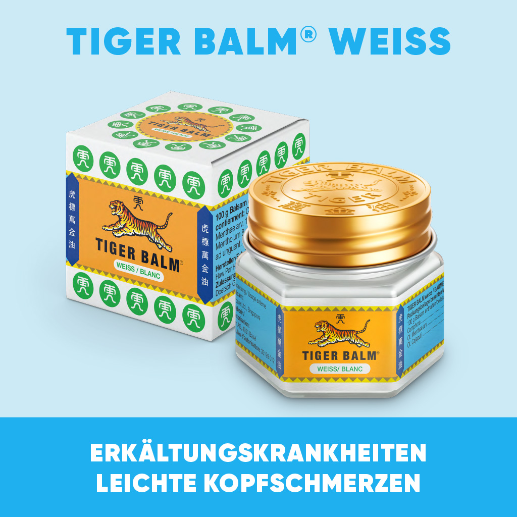 TIGER BALM Salbe weiss-mild Topf 19.4 g