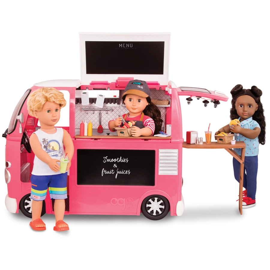 Our Generation Food Truck pink Mehrfarbig