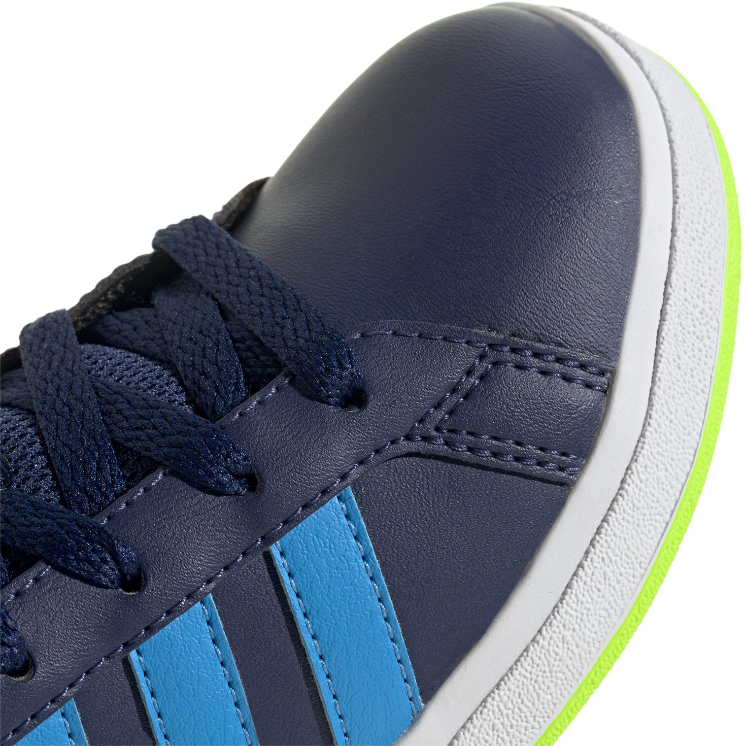 adidas Grand Court Lifestyle Tennis Lace-Up Sneaker Kinder dark blue