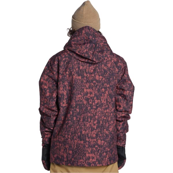 Veste snowboard DC SHOES BASIS PRINT JKT CHAIR ONE CEDAR WOOD