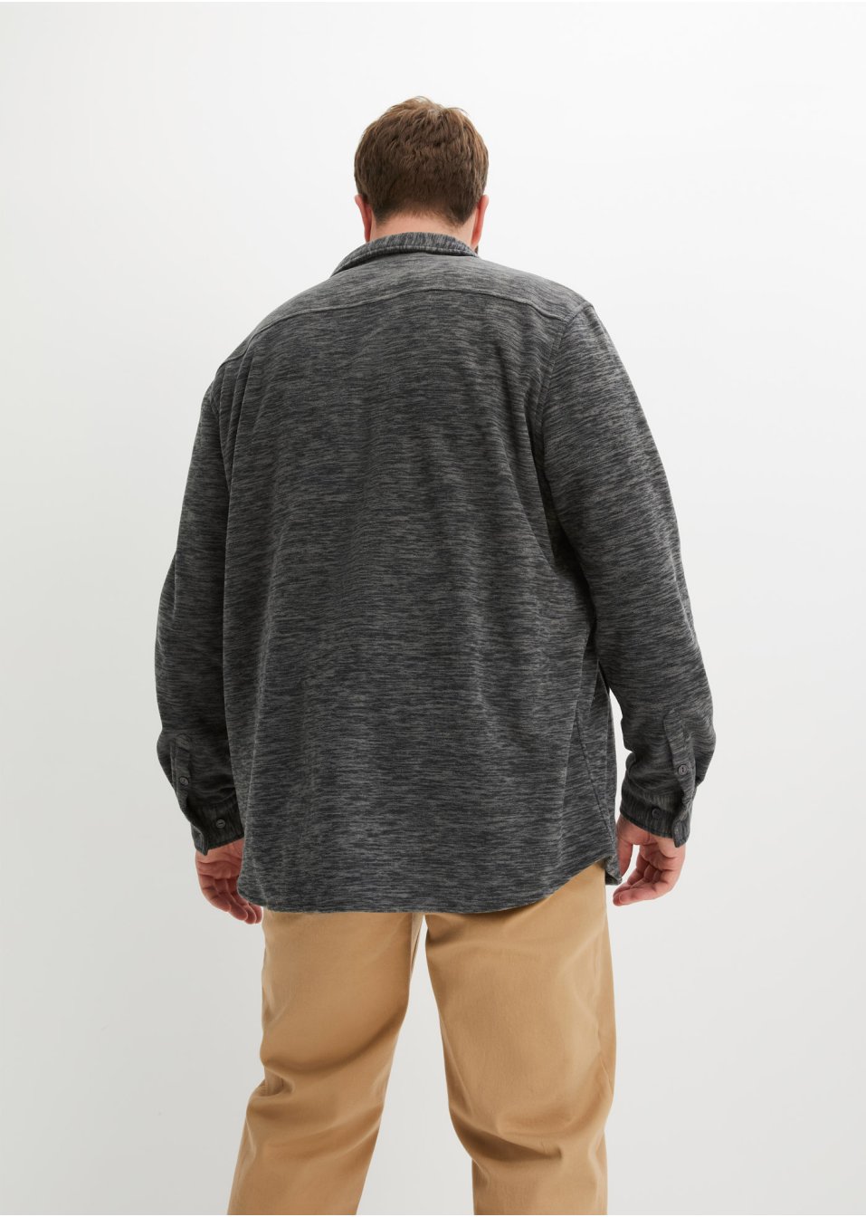 Chemise manches longues en polaire