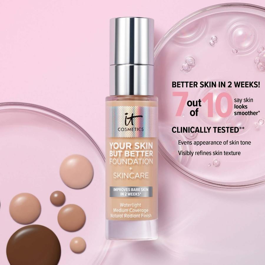 It Cosmetics Your Skin But Better Foundation + Skincare 61 Deep Neutral 30ml
