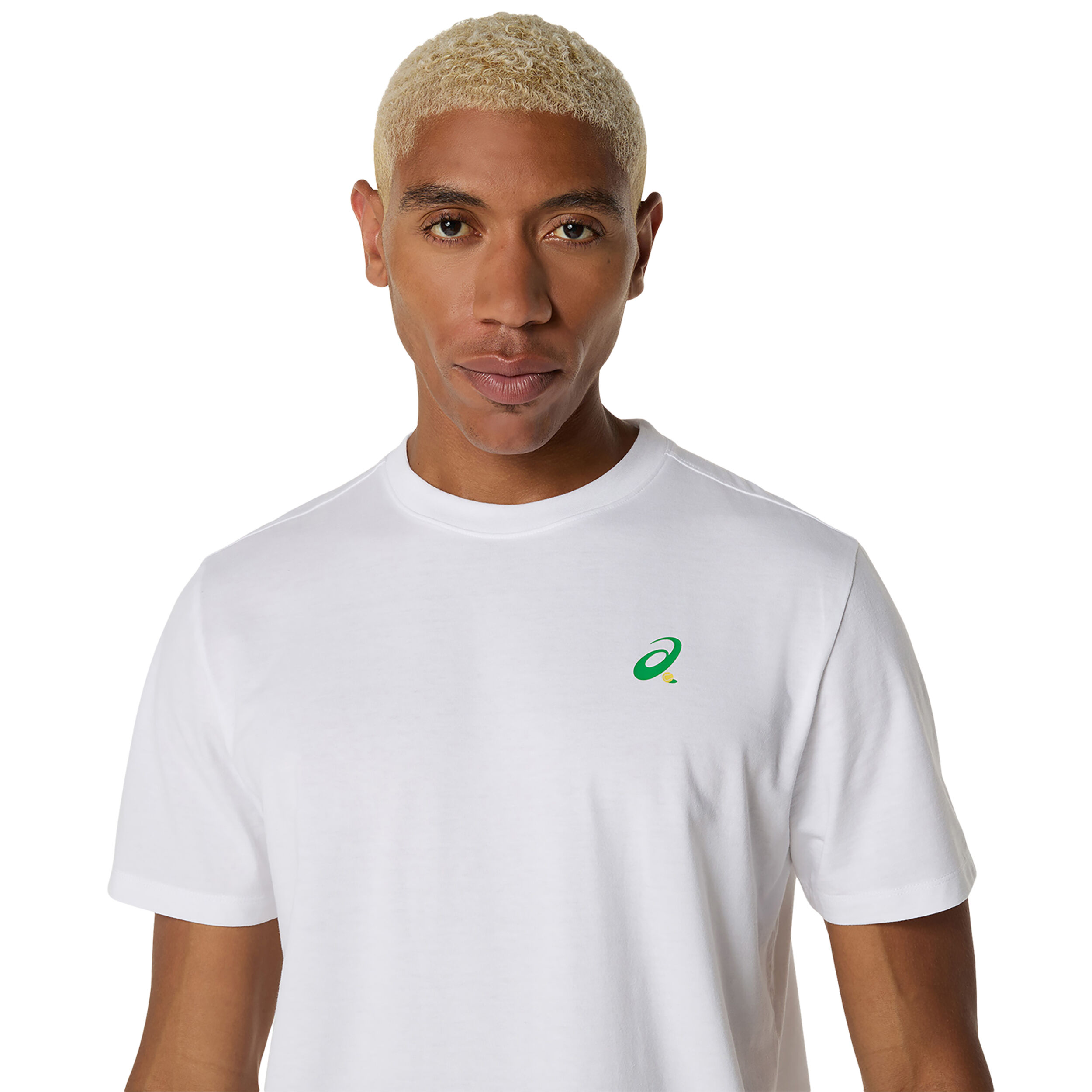 ASICS Court Graphic T-shirt Hommes - Blanc