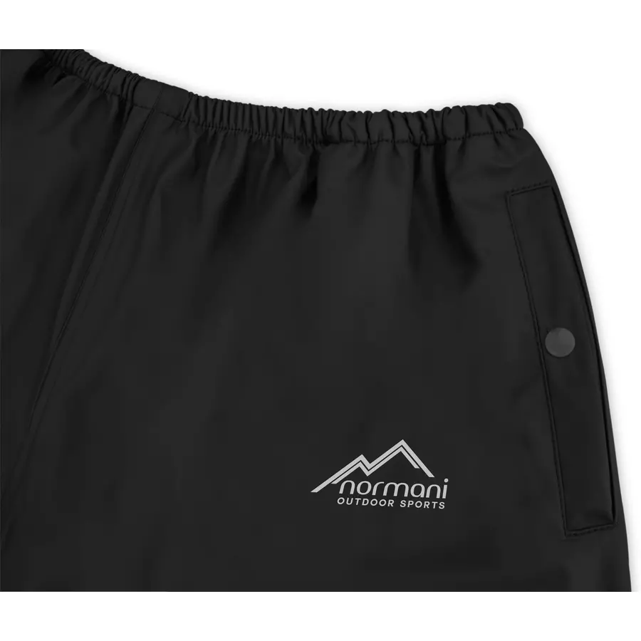 normani Kinder Regenhose York Schwarz