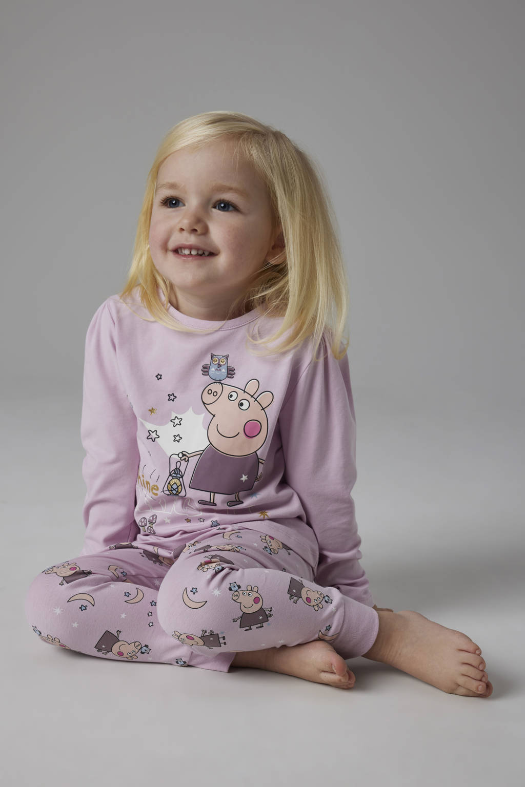 NAME IT Peppa Big pyjama roze
