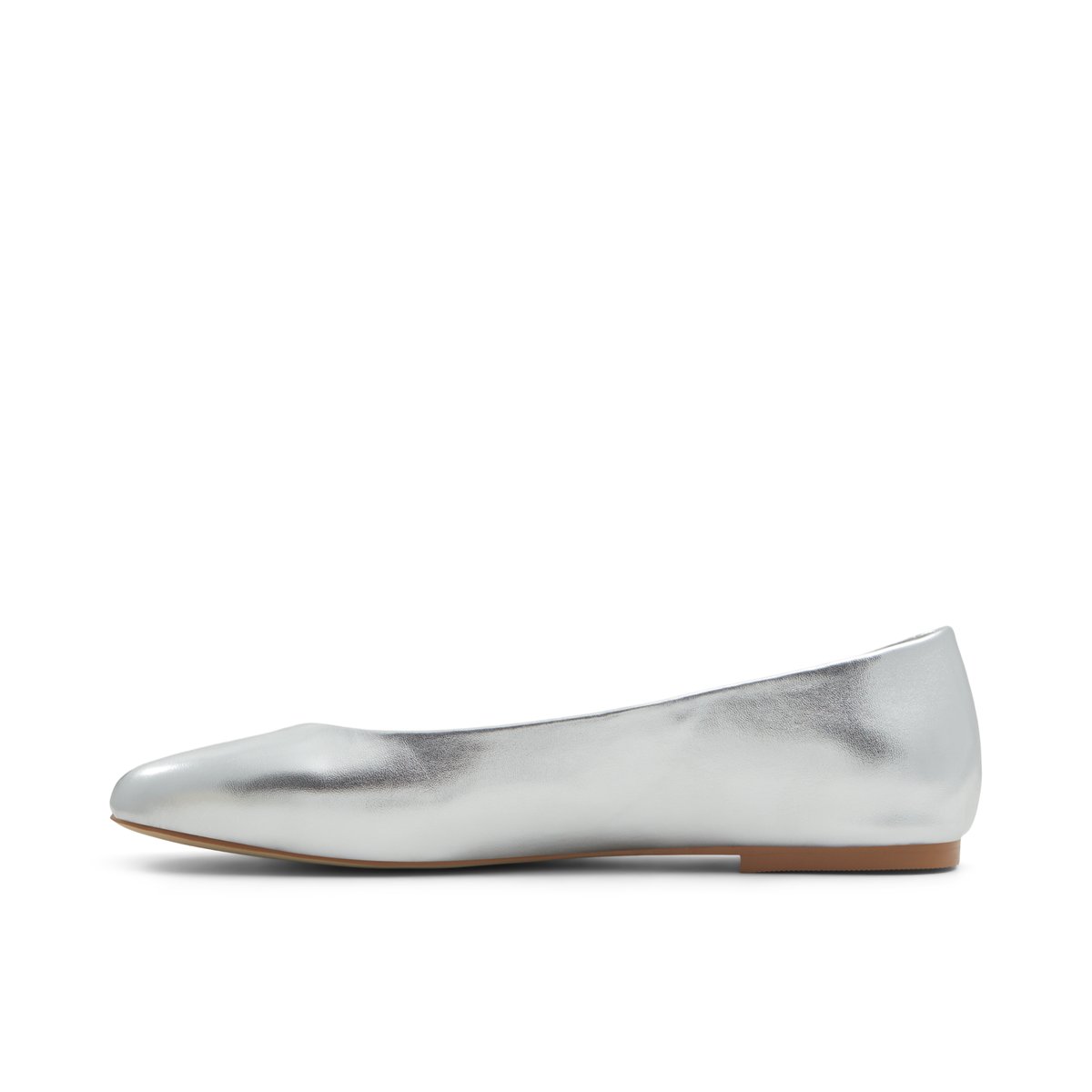 K STUDIO-Talagyn-Ballerine - Talon plat - Argent