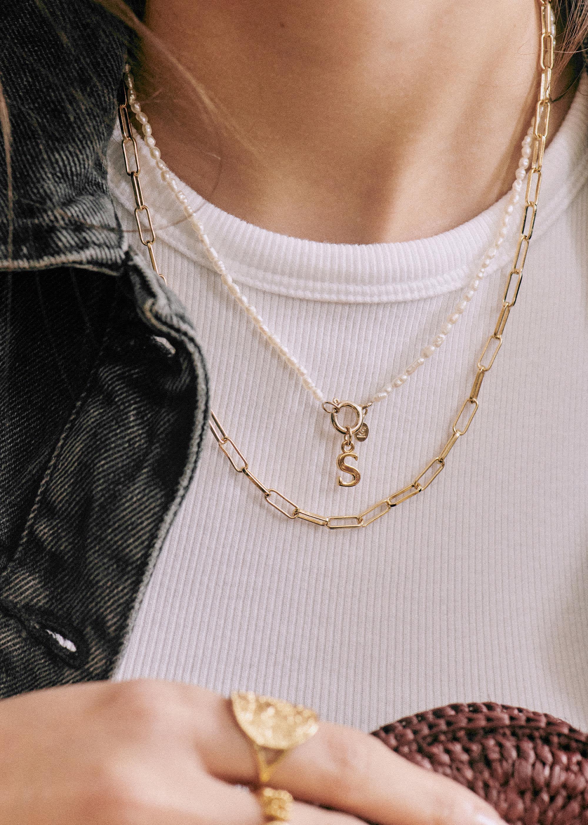 Collier Irma perles - Écru - E-SHOP/BIJOUX Colliers 5905822