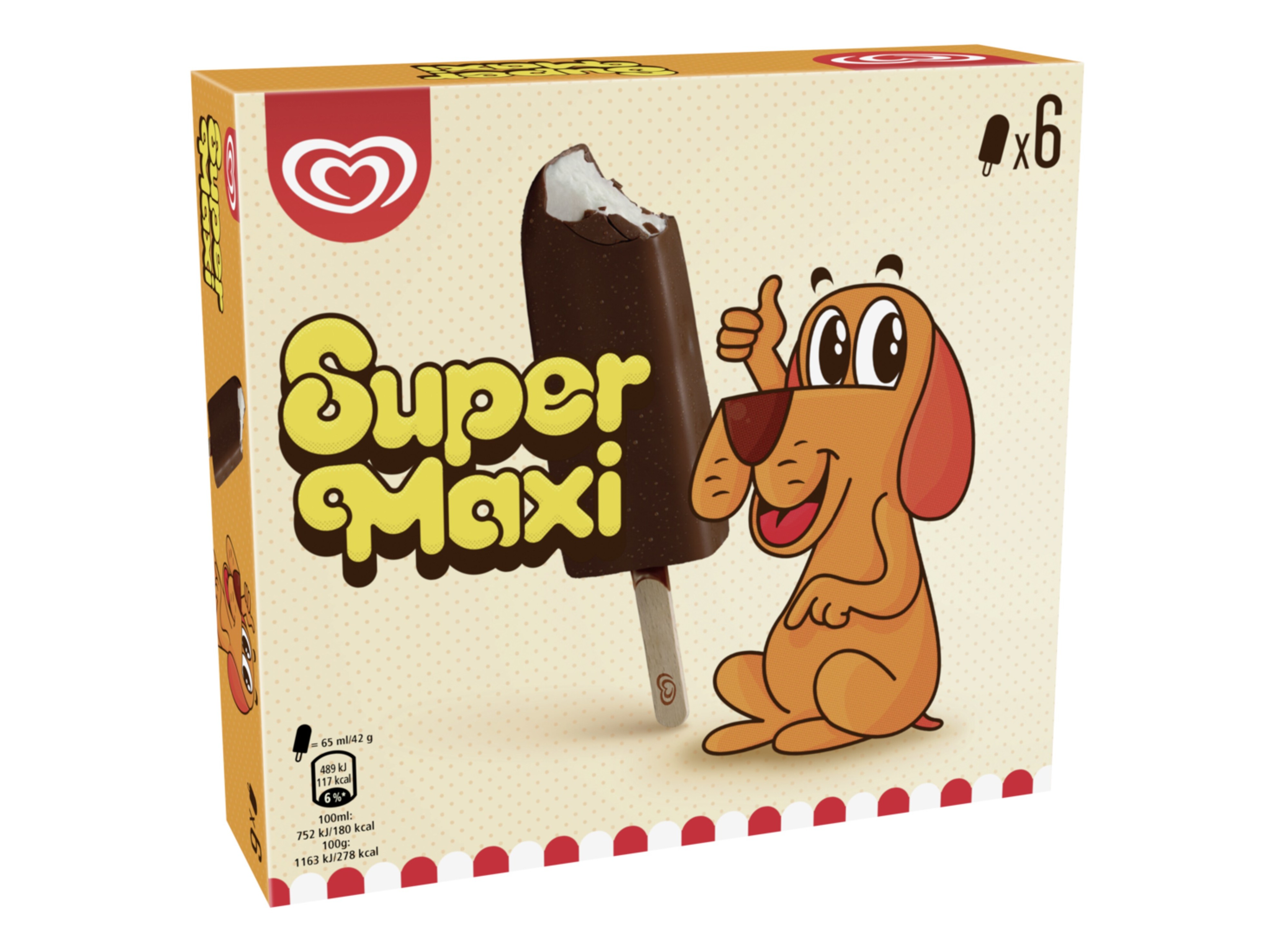 GELADO OLÁ MULTIPACK KIDS SUPER MAXI 390ML