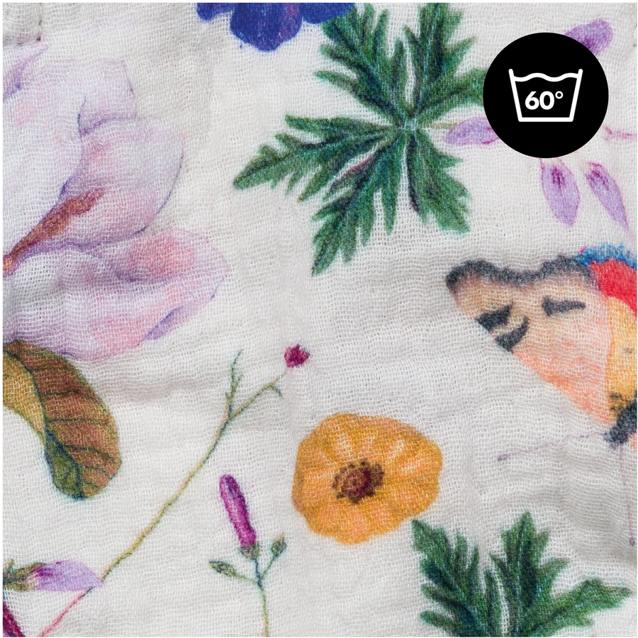 hauck Bezug für Babywippe Baby Bouncer Beige Floral