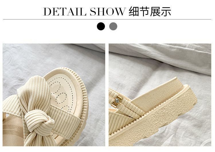 Nikao - Sandalen met strikaccent