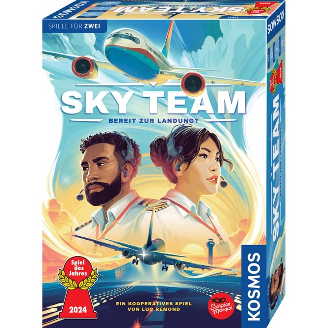 Sky Team - Bereit zur Landung? - Spiel des Jahres 2024