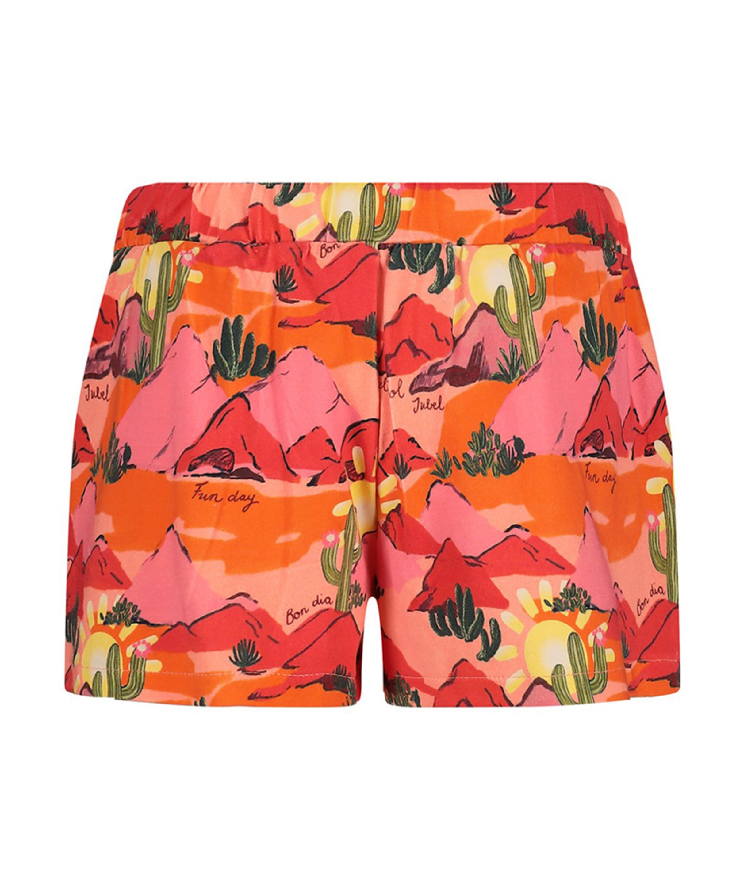 Jubel Shorts AOP meisjes korte broek oranje