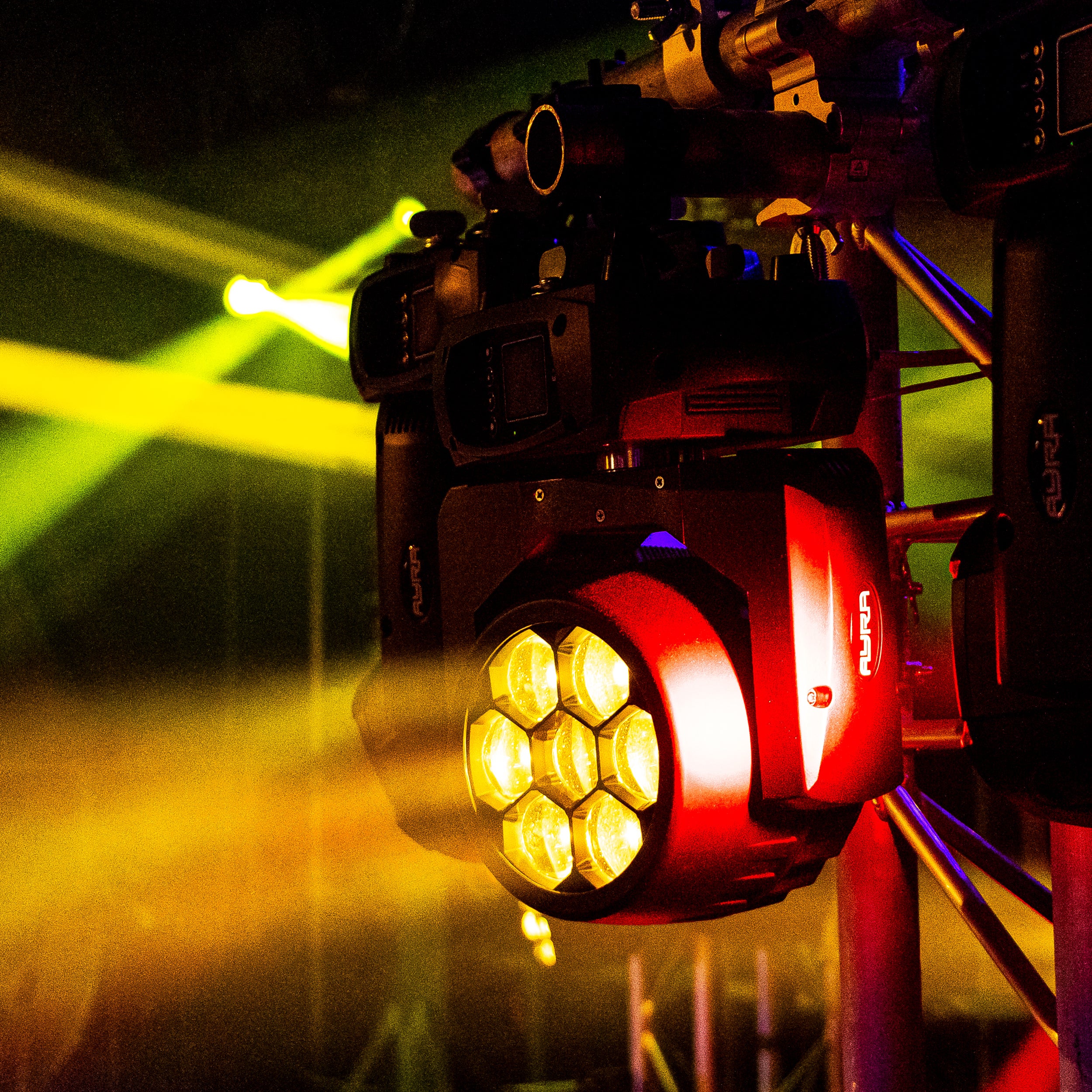Ayra Vision 105 PixZ LED movinghead set inclusief flightcase
