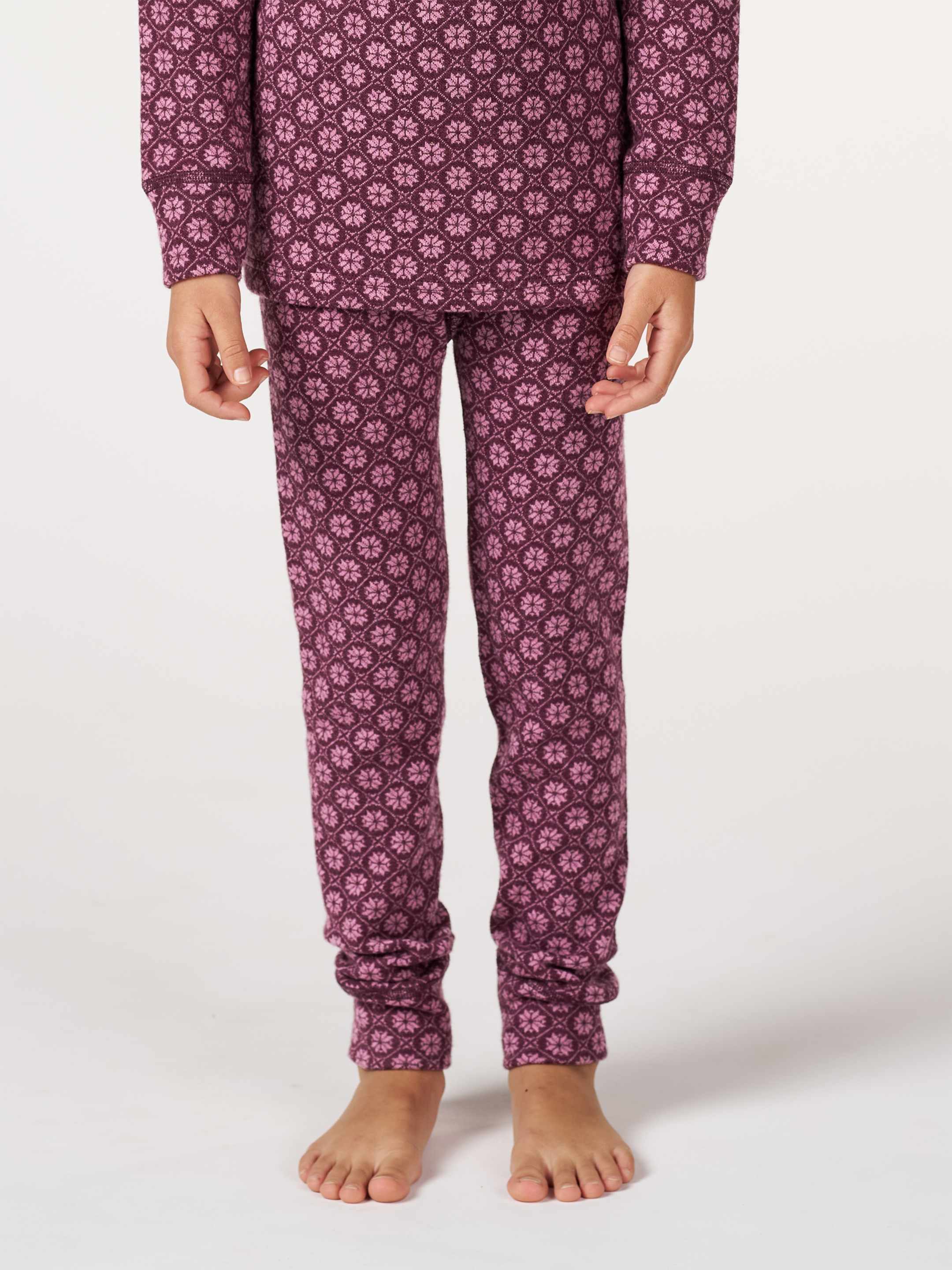 Legging met Scandinavisch patroon voor kinderen