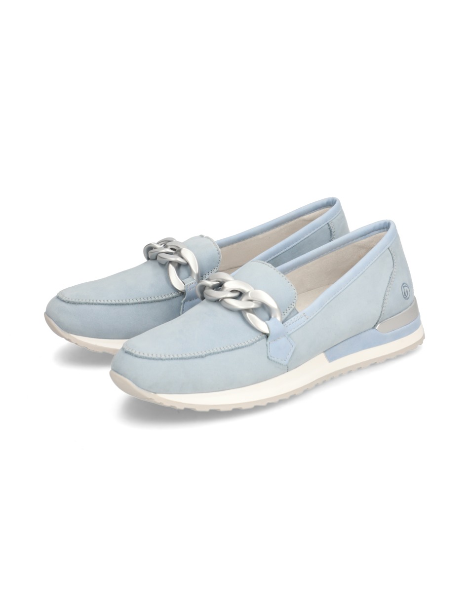 Veloursleder Slipper klassisch