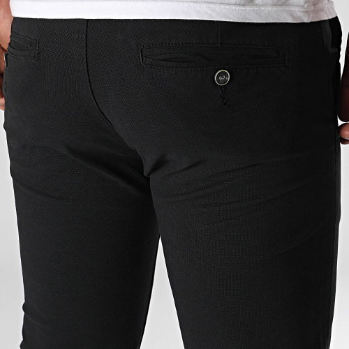 Pantalon Chino Slim Noir