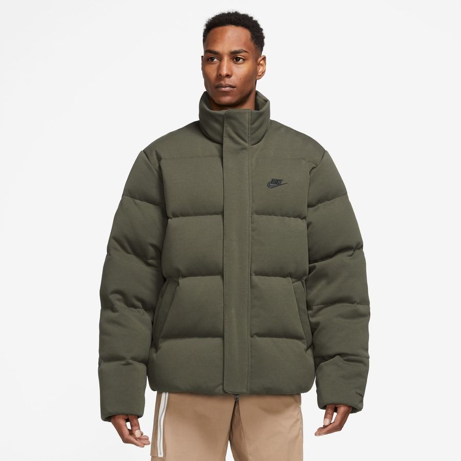 Nike Manteau d'Hiver Doudoune Tech Fleece Therma-FIT Puffer - Vert/Noir