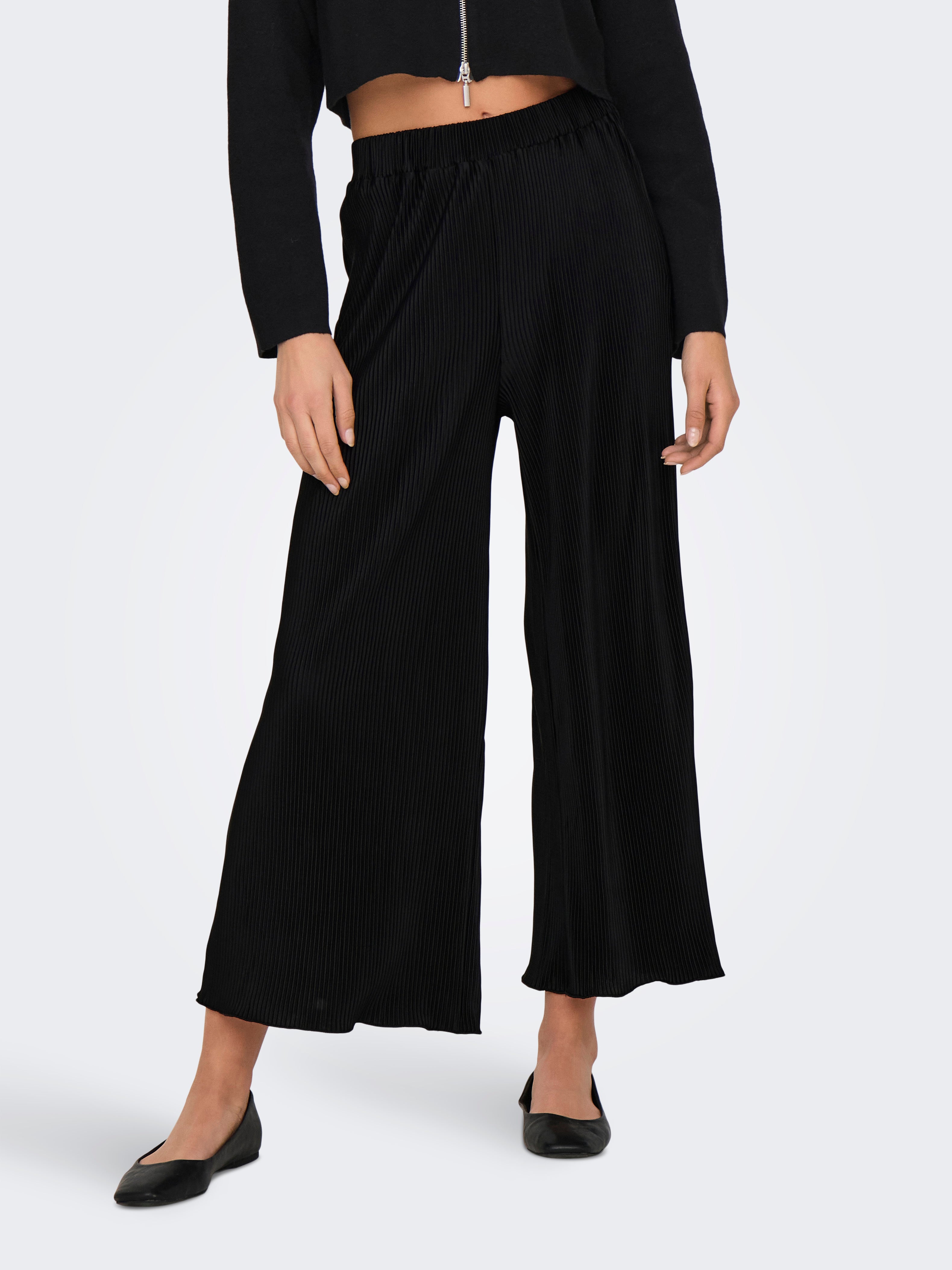 ONLKALYA Locker geschnitten Hose Black