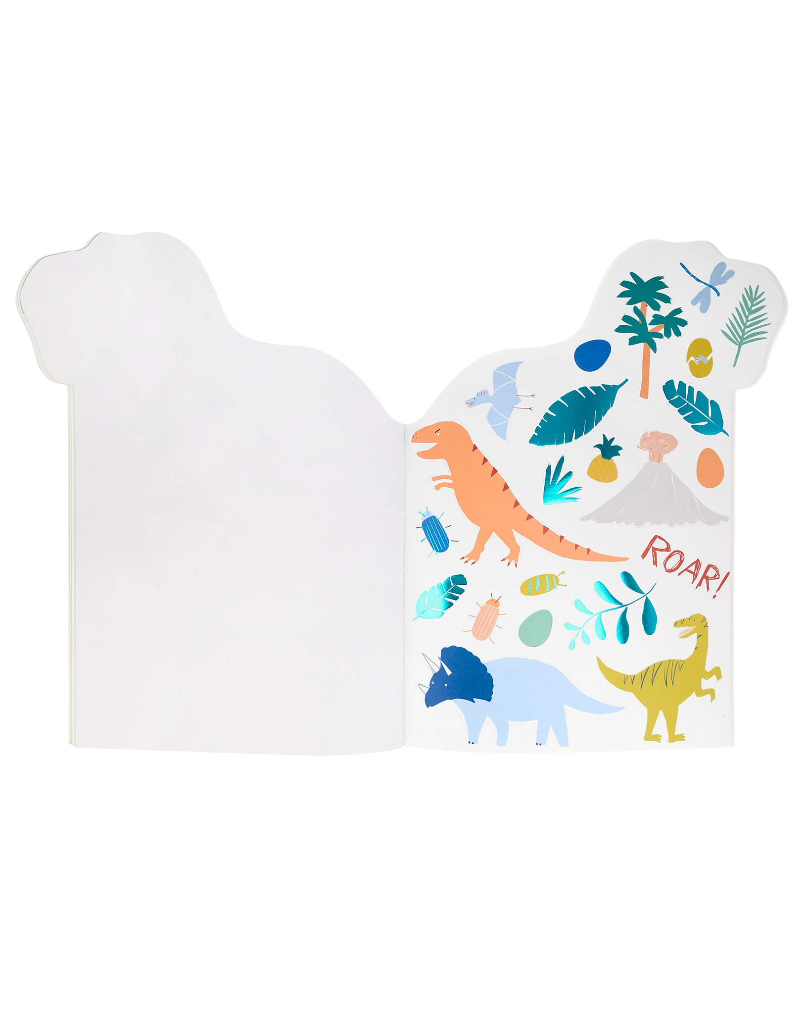 Stickerbuch DINOSAUR - STICKER & SKETCHBOOK
