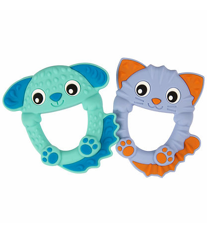Playgro Båderinge - 2-pak - Hund & Kat