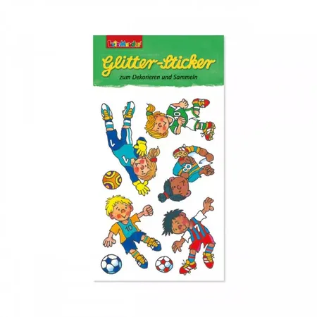 Lutz Mauder Glitter-Sticker Fußballer Fritz Flanke 2