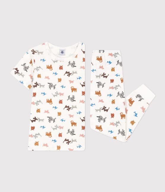 Pyjama manches courtes en coton enfant