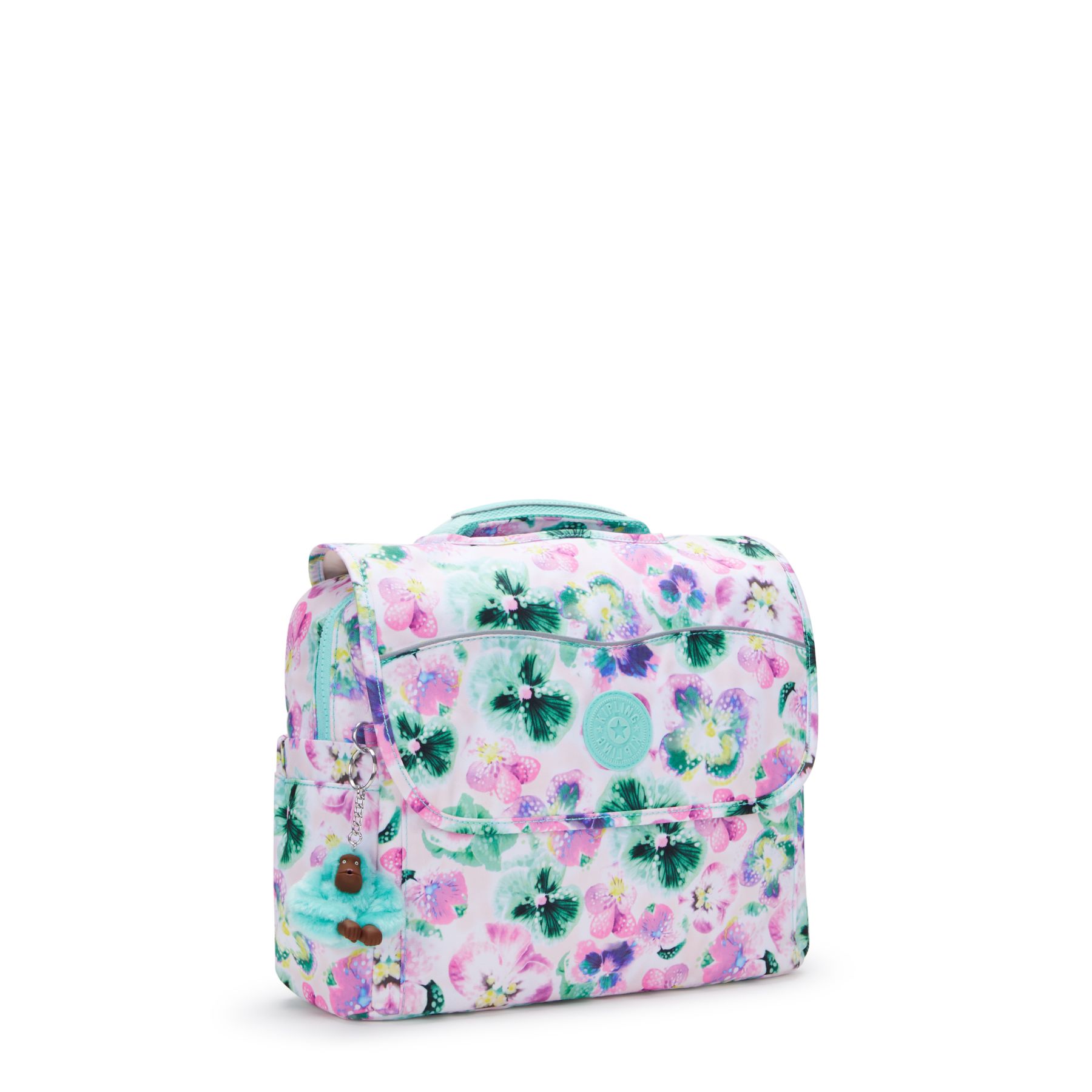 CODIE S Petit cartable avec bretelles ajustables - Aqua Blossom
