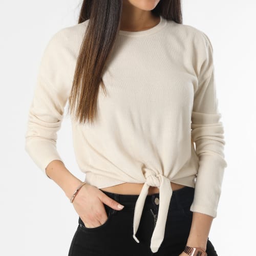 Pull Femme Amalia Beige