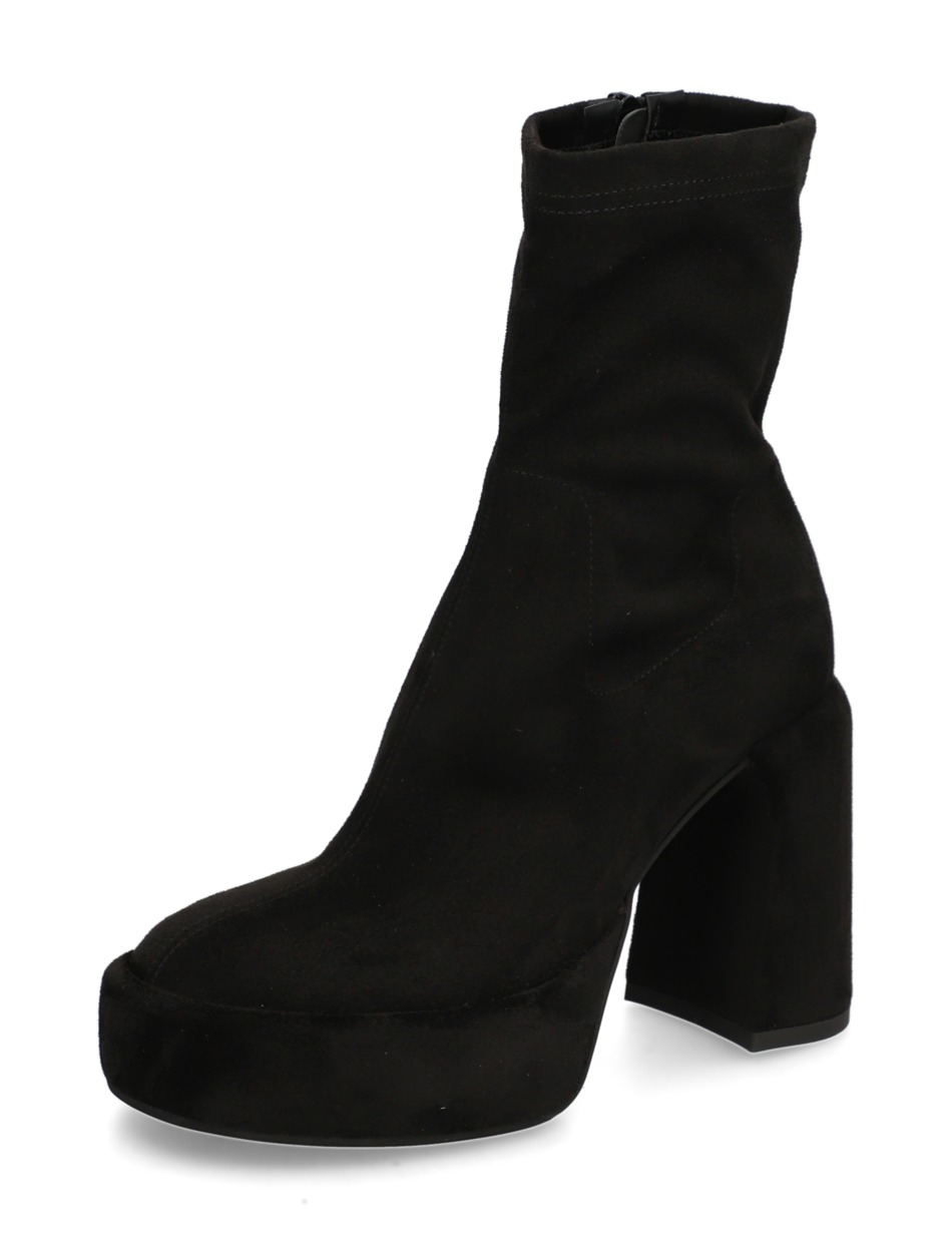 Veloursleder Stiefelette