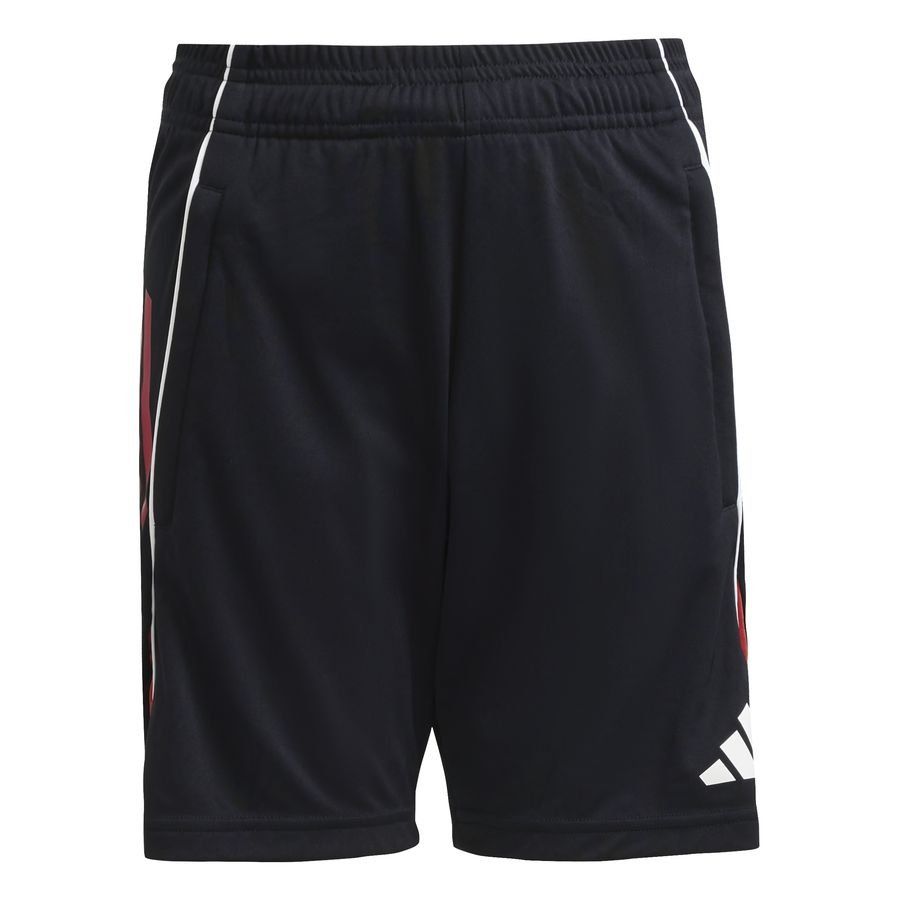 adidas Short d'Entraînement Tiro 25 Competition - Noir/Rouge Enfant