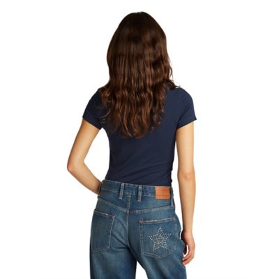 Tee-shirt à manches courtes femme Tjw Slim Essential Logo TOMMY HILFIGER