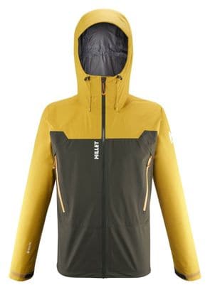 Veste d'Alpinisme Millet Kamet Light Gore-Tex Jaune/Khaki