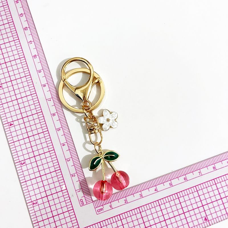 Coolkiss - Cherry Bead Alloy Bag Charm / Sleutelhanger (Diverse ontwerpen)