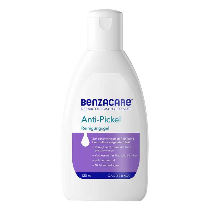 Benzacare Anti-Pickel Reinigungsgel, 120 ml