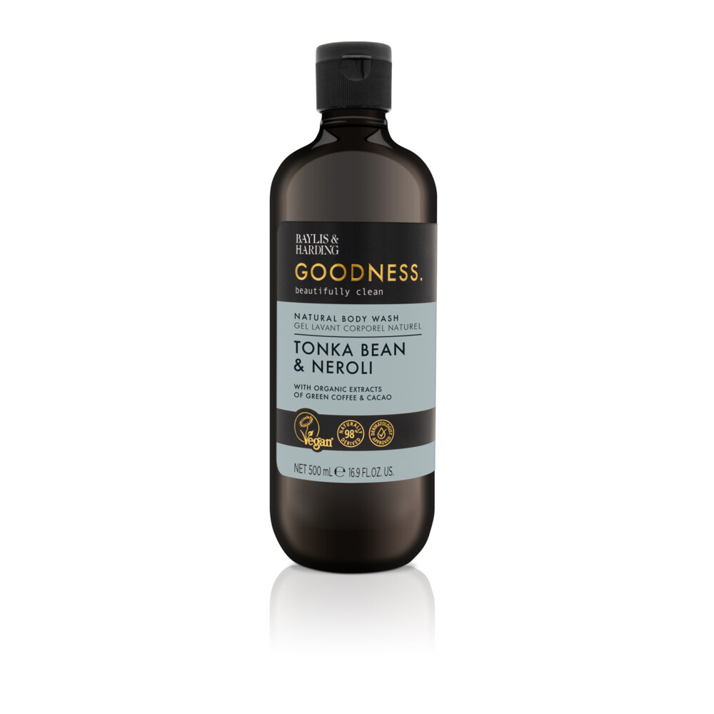 Baylis & Harding Goodness Natural Body WashTonka Bean & Neroli500 ml