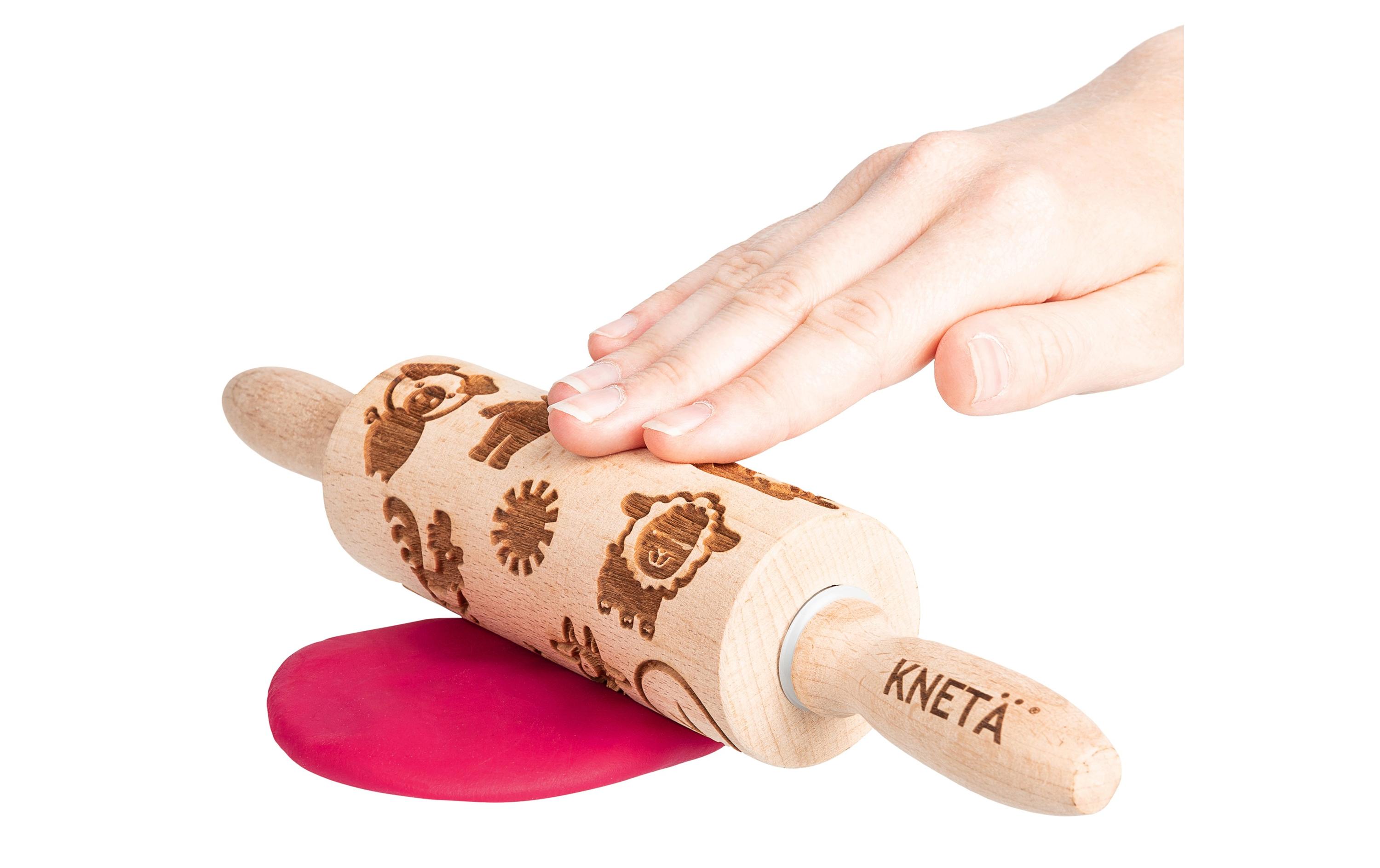 Holzrolli BauernhofHochwertiger Knetroller mit tollen Motiven
