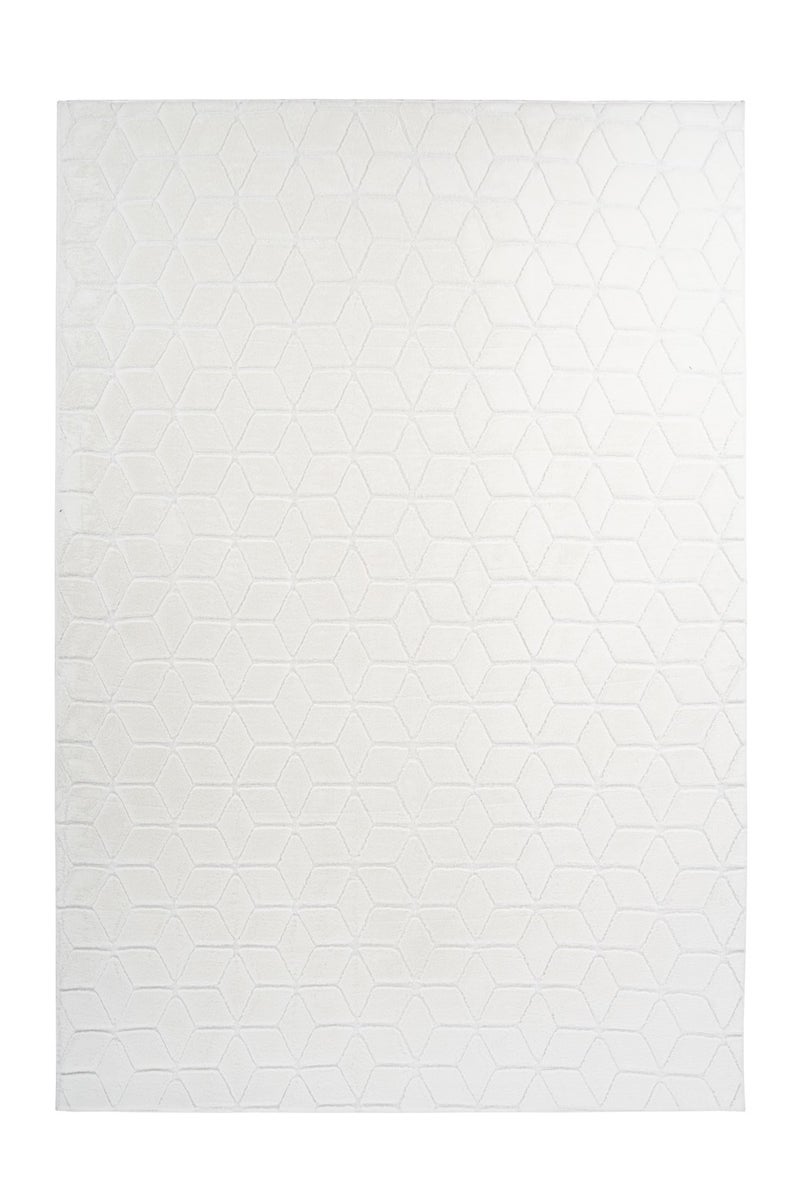 Laagpolig vloerkleed Splendora Wit Modern, Klassiek 80 x 150 cm