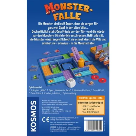 KOSMOS Monsterfalle Schubs... und schwups!