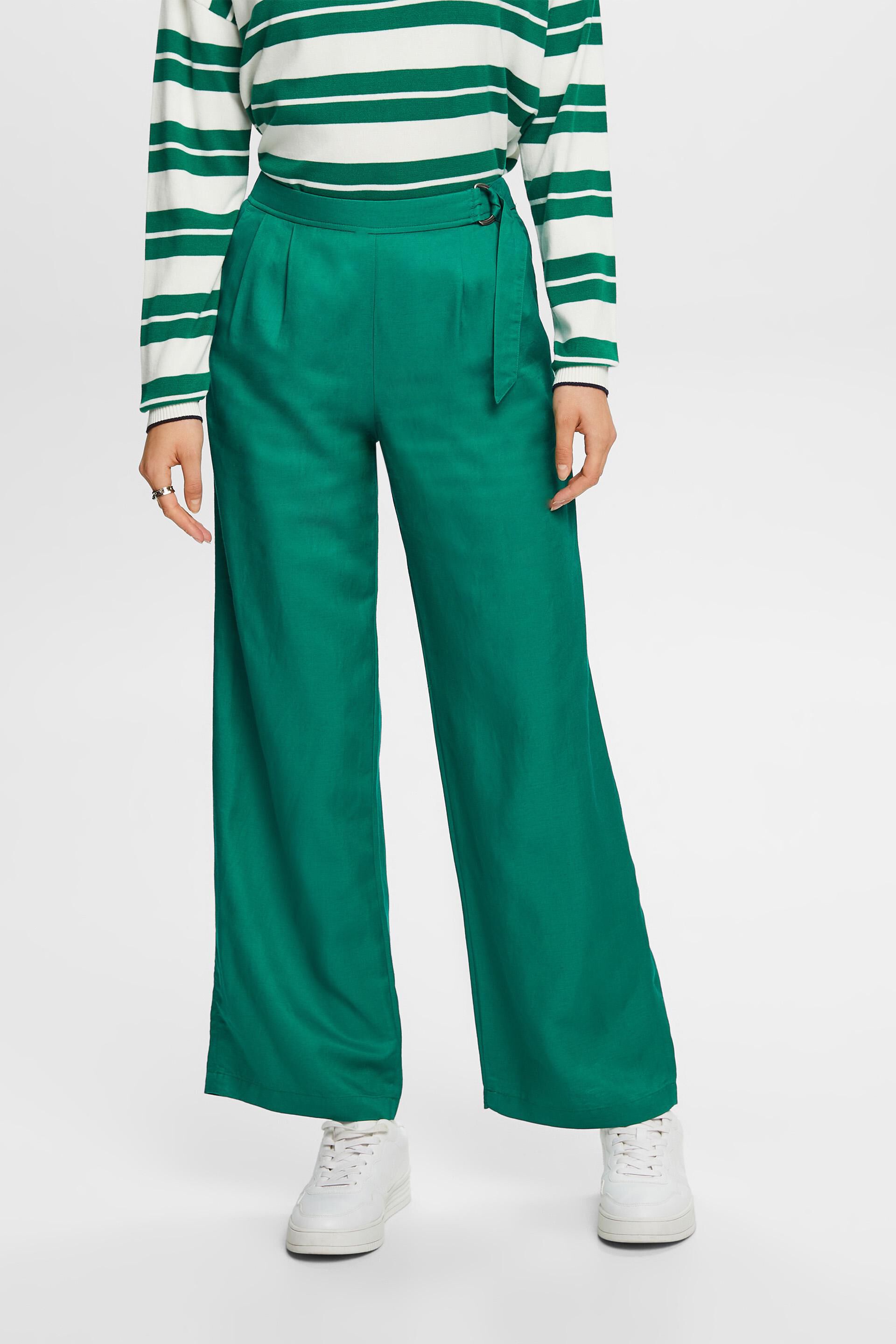 Pants woven