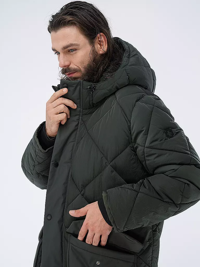 STRELLSON Parka SURVIVAL dunkelgrün