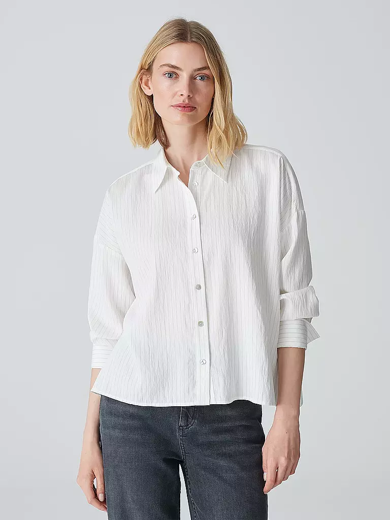 OPUS Bluse FREDI weiss