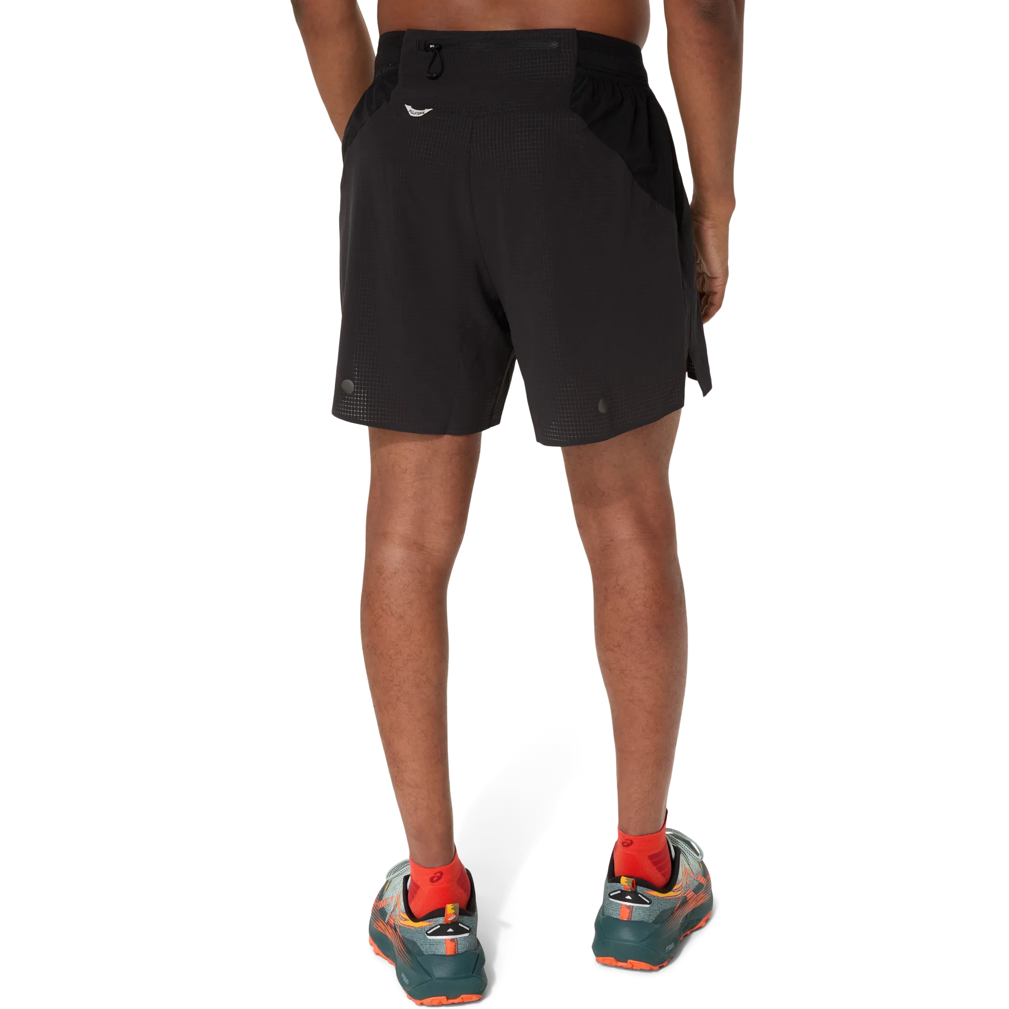Asics Ms Fujitrail Elite Short Performance Black