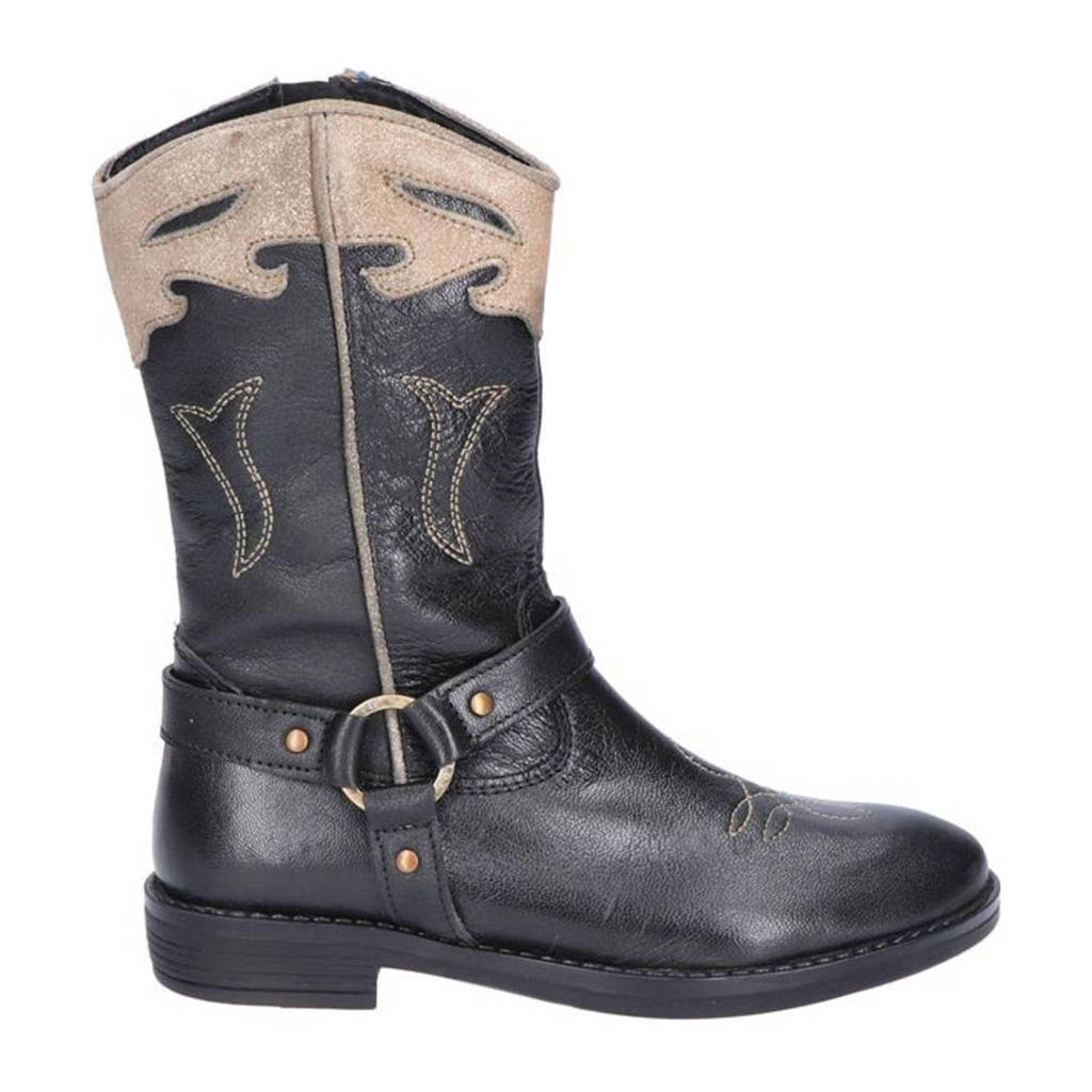 Kipling Fendy Aleren cowboylaarzen zwart