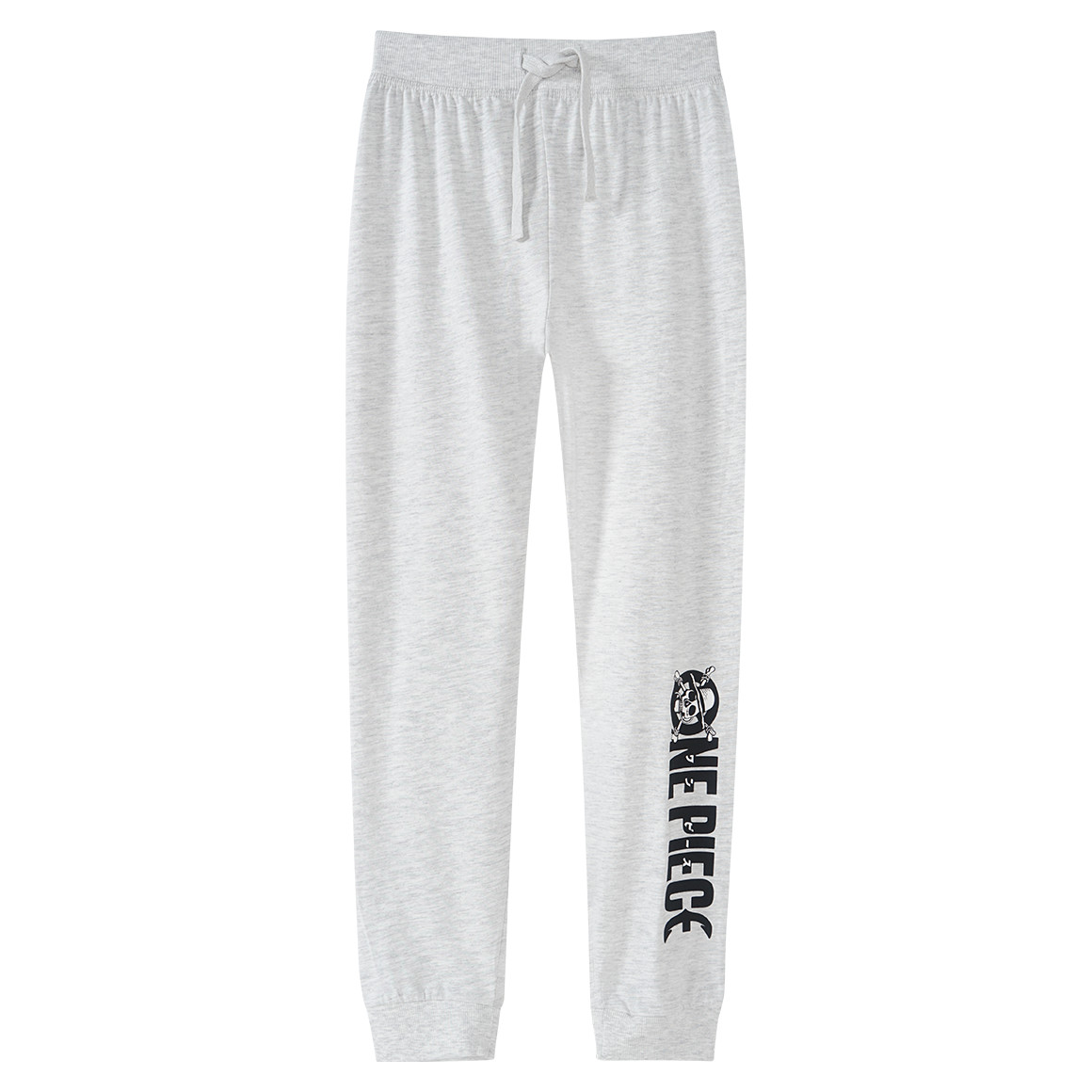 Yigga One Piece Schlafanzug mit Rücken-Print dunkelblau / hellgrau
