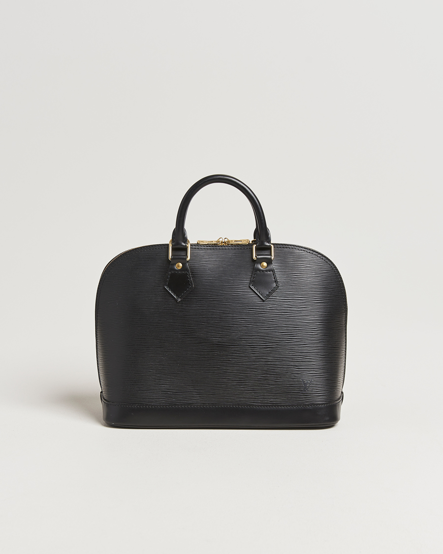 Louis Vuitton Pre-Owned Alma PM Bag Epi Leather Black