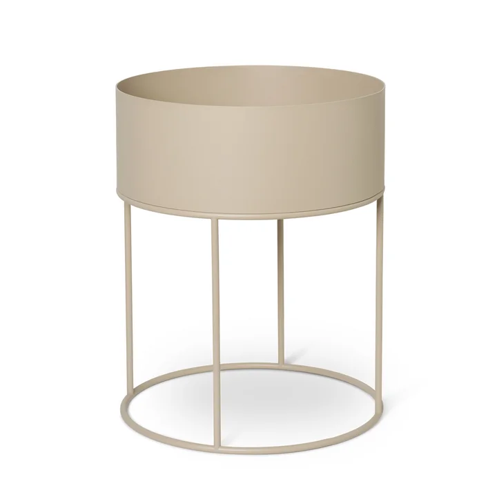 Ferm Living - Plant Box rund, cashmere