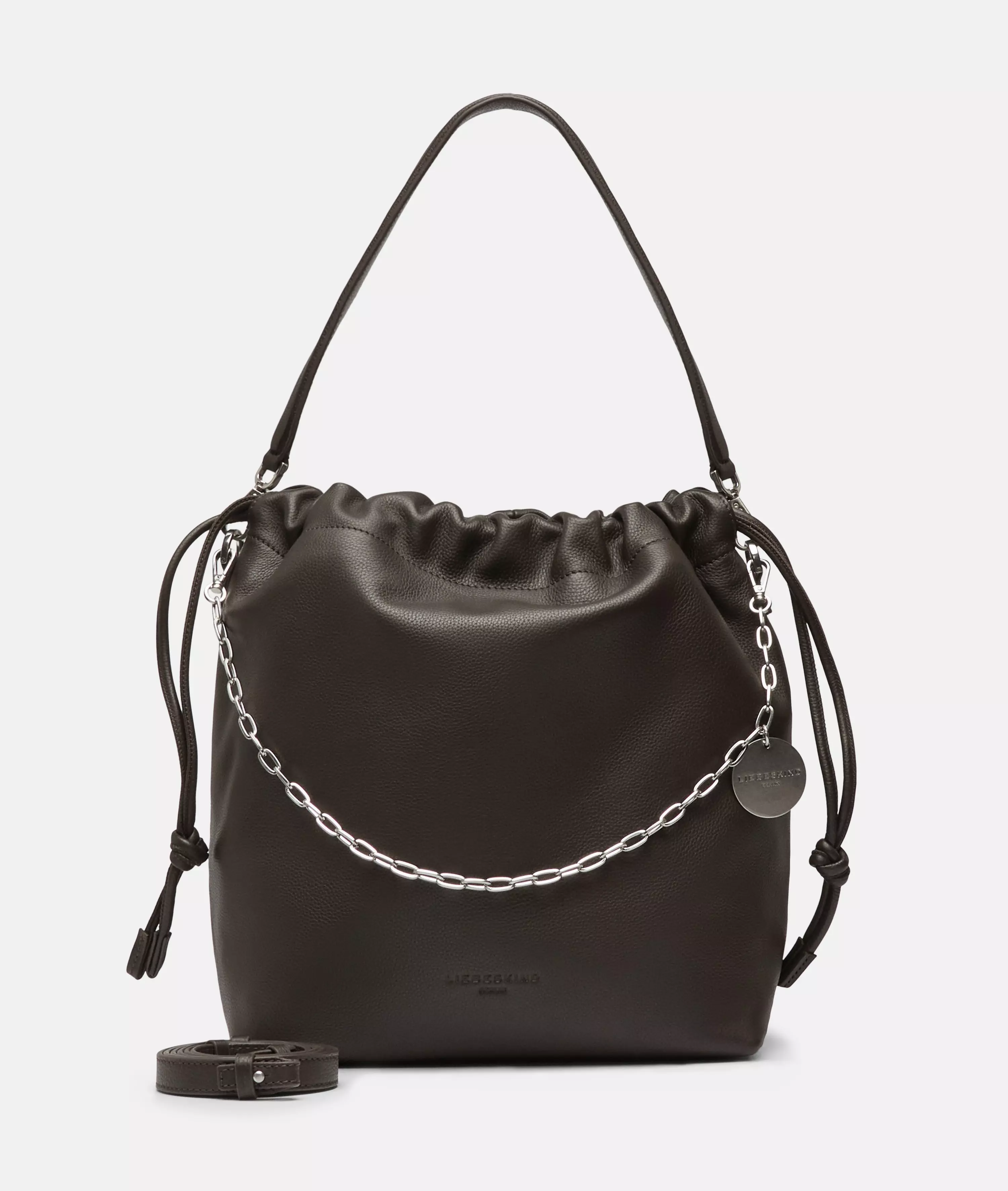 Lya II Hobo M Spacious cowhide pouch bag