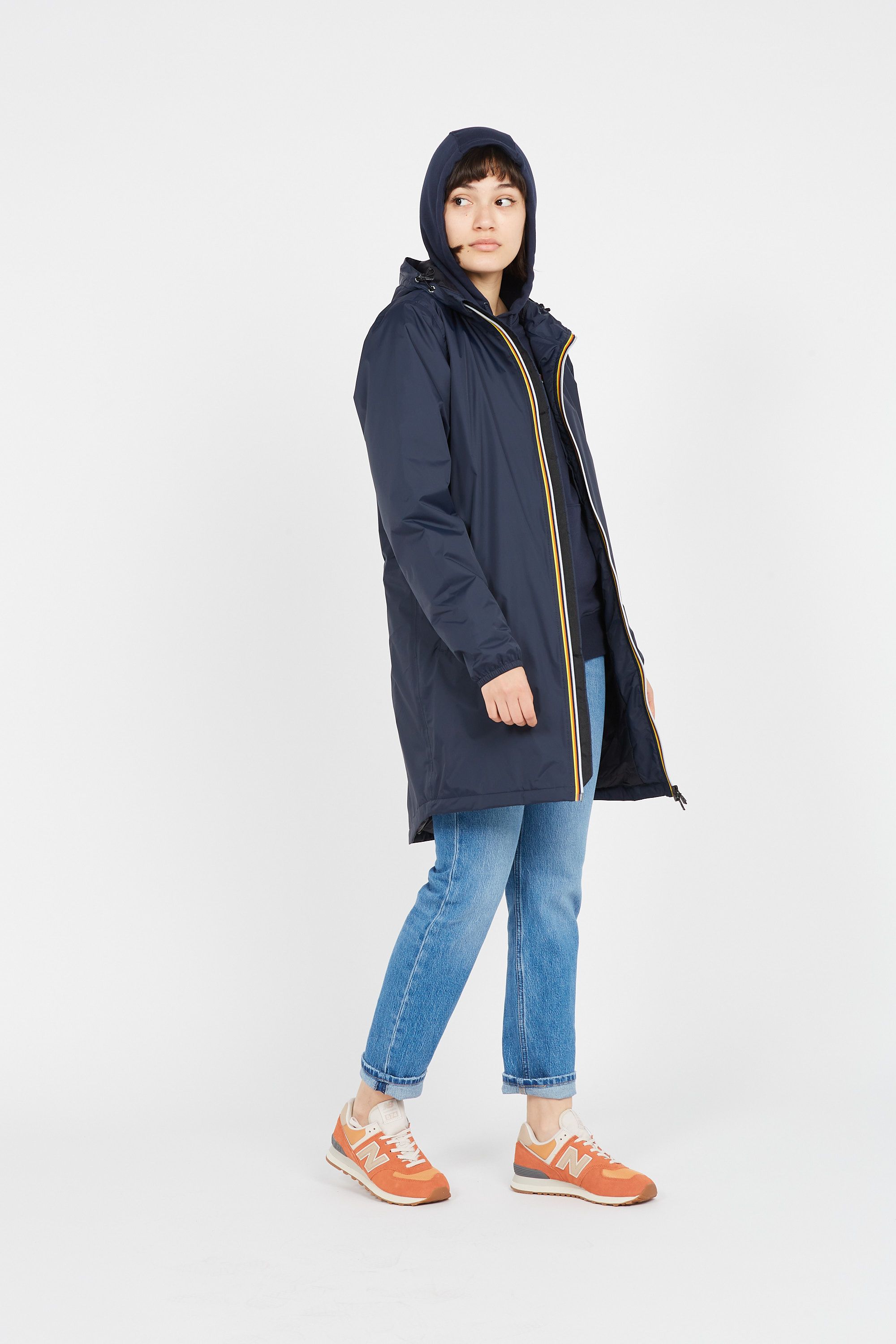 K-WAY Parka à capuche  LE VRAI 3.0 EIFFEL WARM Bleu