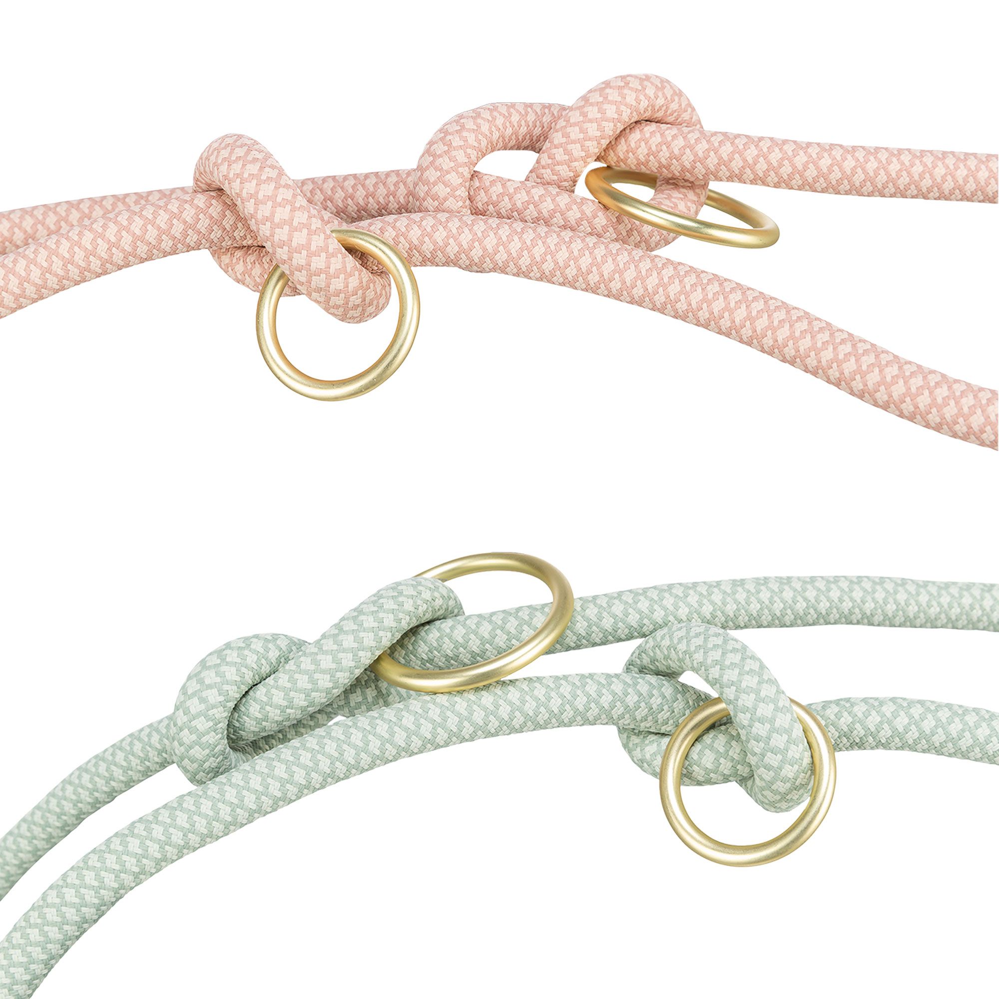 Hundeleine - Soft Rope Verlängerungsleine - 3-fach verstellbar - flexibel - trendig