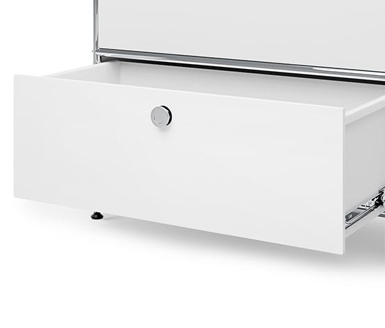 Lowboard Metall »CN3« mit 4 Schubladen, weiß
